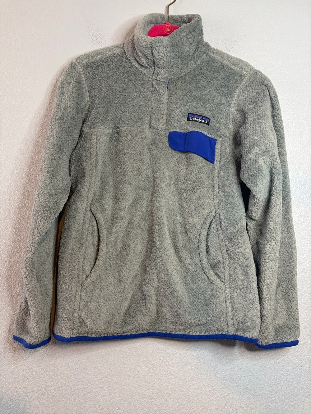 Patagonia Sweater Womens XS Gray Re-Tool Snap-T Polartec Fleece Pullover